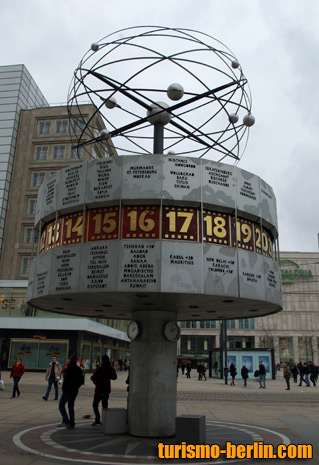 Reloj mundial en Alexanderplatz